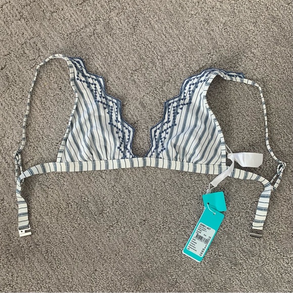 Seafolly Sea Stripe Bikini Top - Size SF10/US6 - NWT ($95)! - Picture 2 of 3